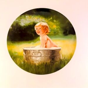 Collector Plate Summer Suds by Donald Zolan Wall Art